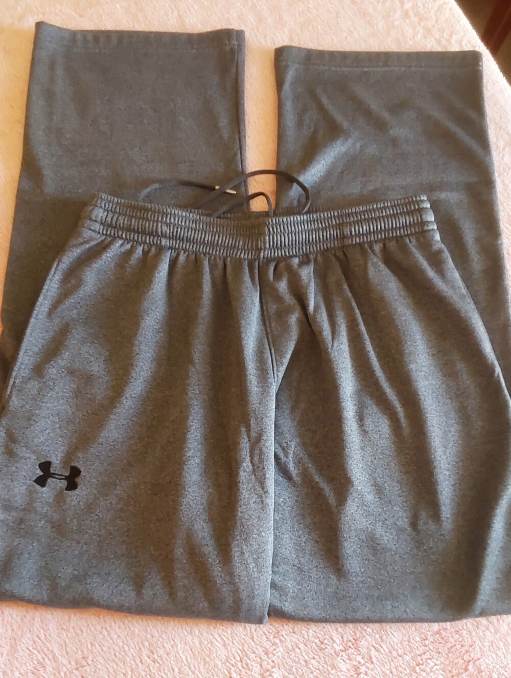 🌺 Like New Mens Under Armour Charcoal Gray Sweatpants